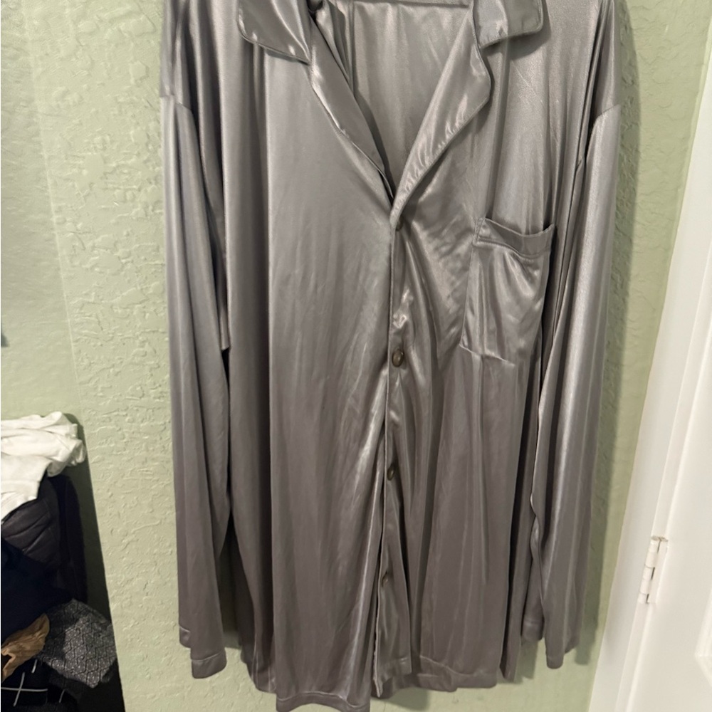 Silky Gray pajama set